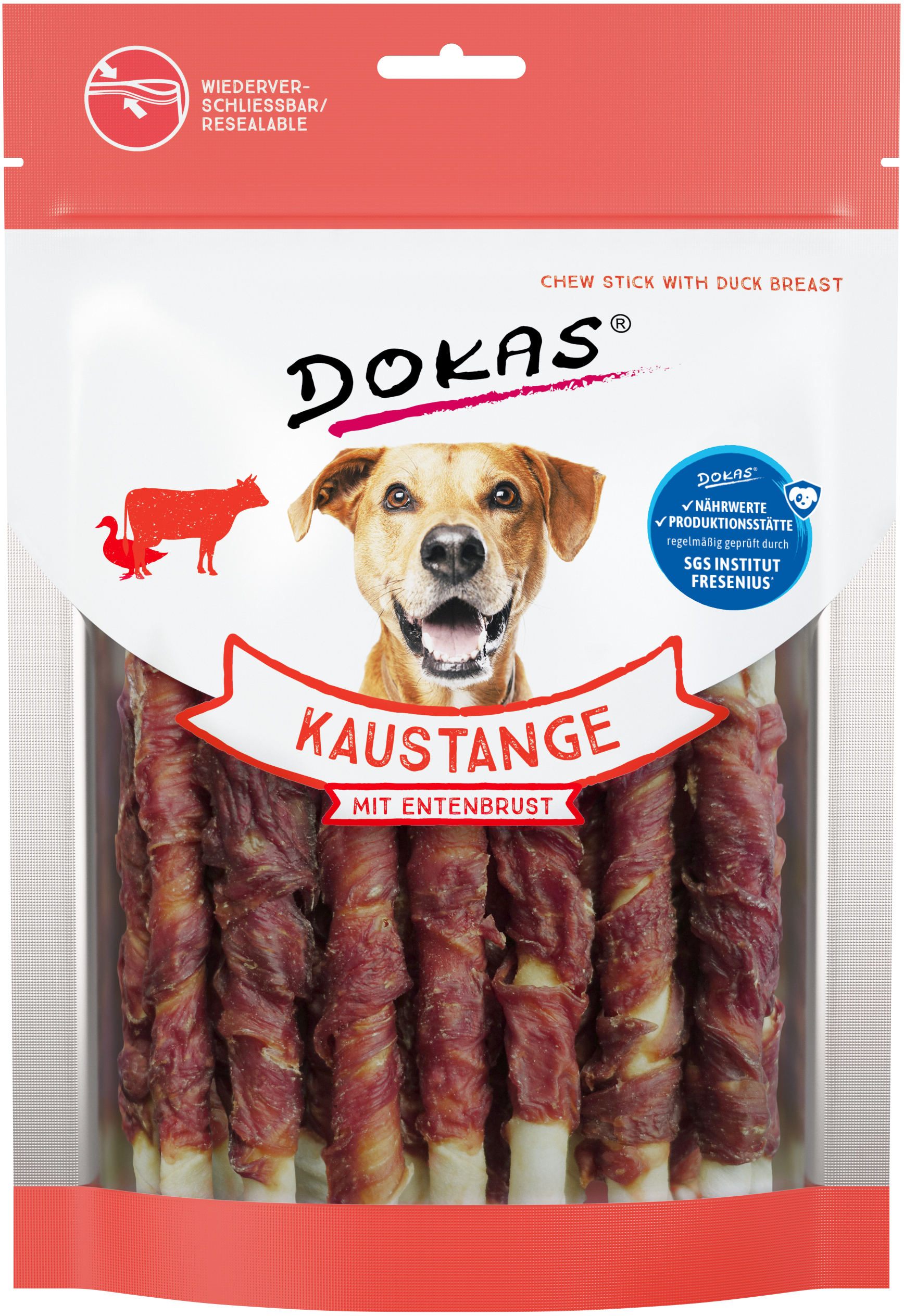 DOKAS Kaustange mit Entenbrust 200g