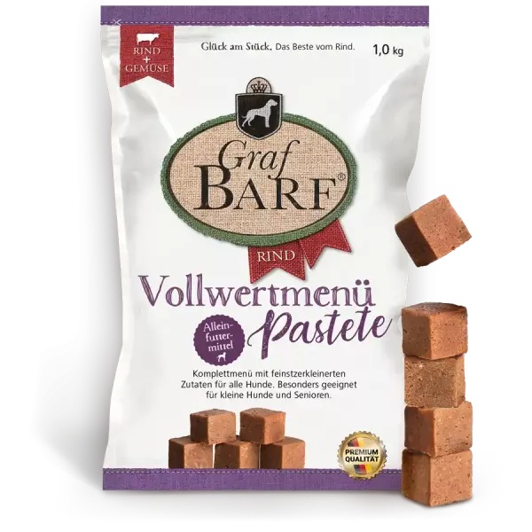 Graf Barf Vollwertmenü Pastete Rind Graf Barf Vollwertmenü Pastete Rind