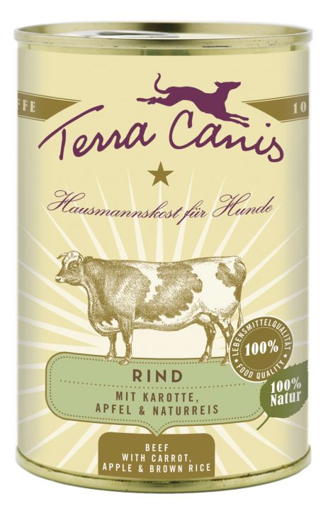 Classic_Rind_400 Terra Canis Rind mit Karotte Apfel & Naturreis
