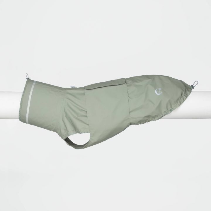 Cloud7 Hunderegenmantel Hamburg Thyme Green