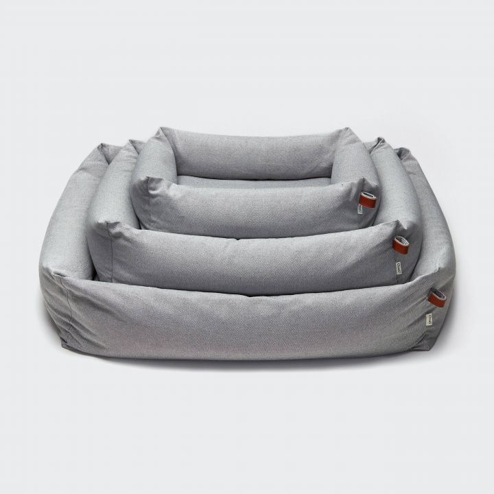 Cloud7 Hundebett Sleepy Deluxe Tweed Grey