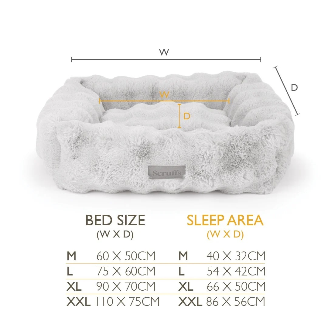Scruffs Alpine Box Hundebett  XXL (110 x 75 cm)