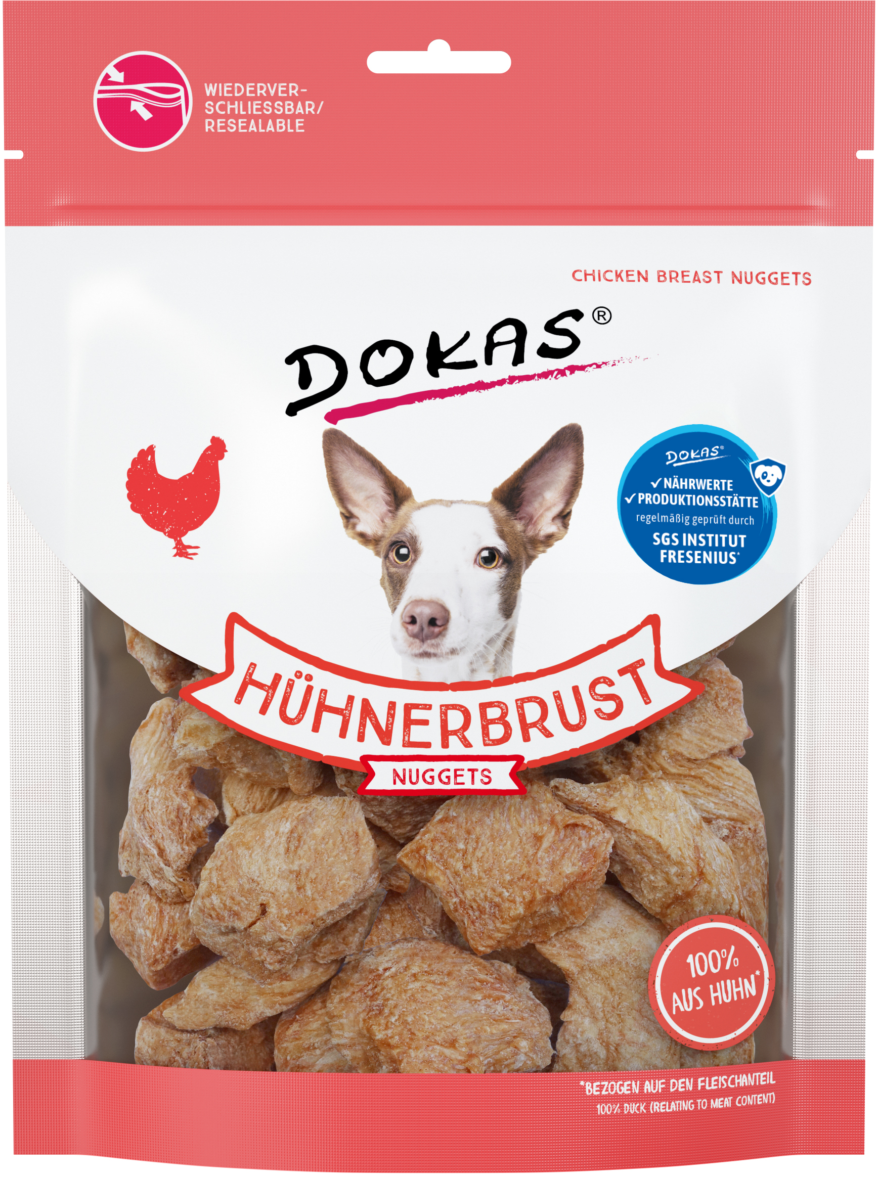 DOKAS Hühnerbrust Nuggets 110g