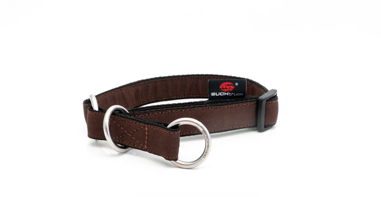 Suchtrupp-Chocolat-mit-Schwarz SUCHtrupp® Pure Chocolat mit Schwarz Schlupfhalsband