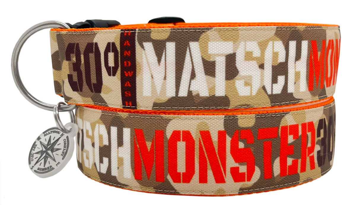 saltydog_matschmonster_hundehalsband_img_1577 Segeltuch Halsband Matschmonster Gr. SK (kurz)  20-35 cm