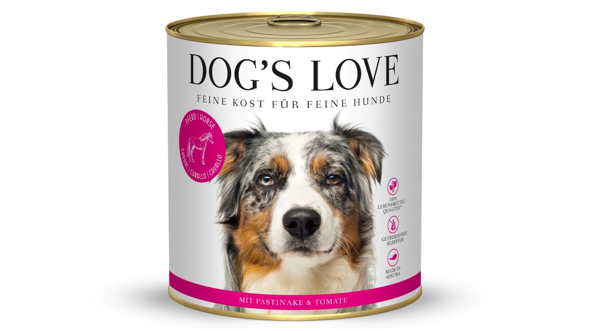 DOG'S LOVE Nassfutter Adult Pferd