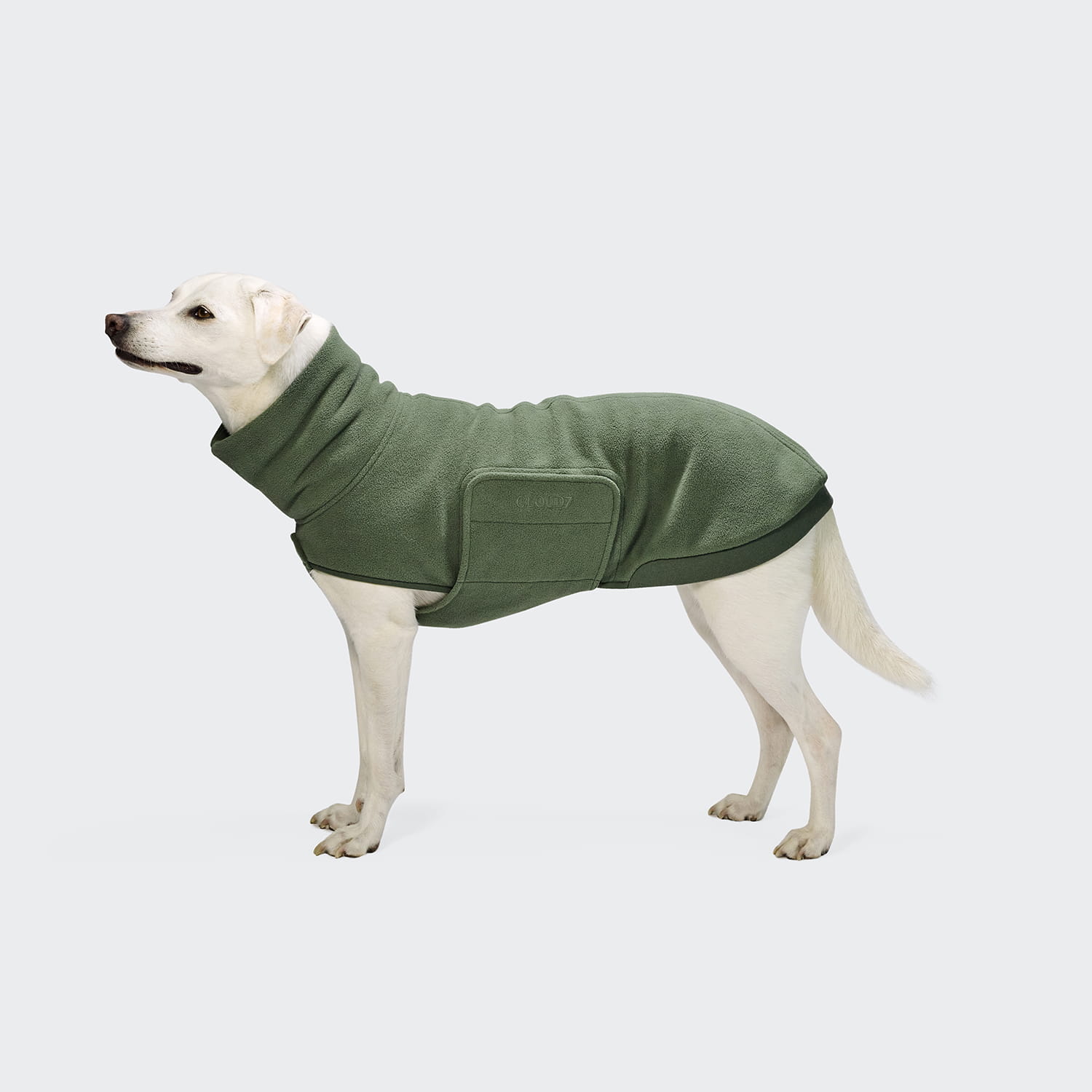 CLOUD7 Hundepullover Derby 2.0 Fleece Khaki