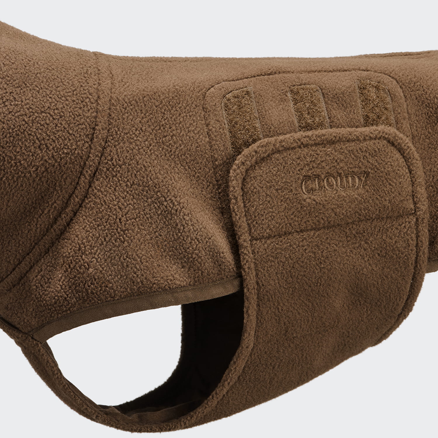 CLOUD7 Dackel Hundepullover Derby 2.0 Fleece Coffee