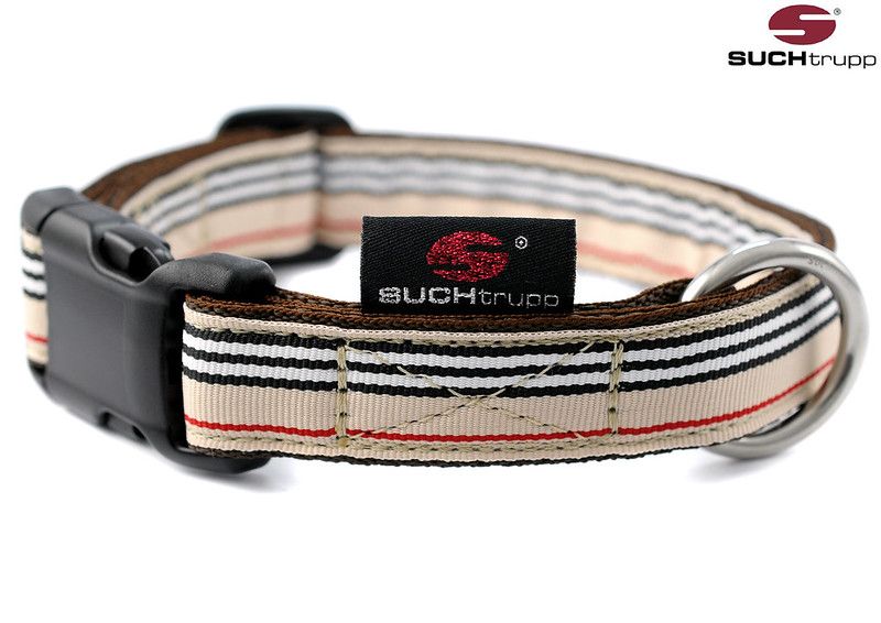Suchtrupp-Pixie-Steckhalsband SUCHtrupp® Pixie Steckhalsband (Braun unterlegt)