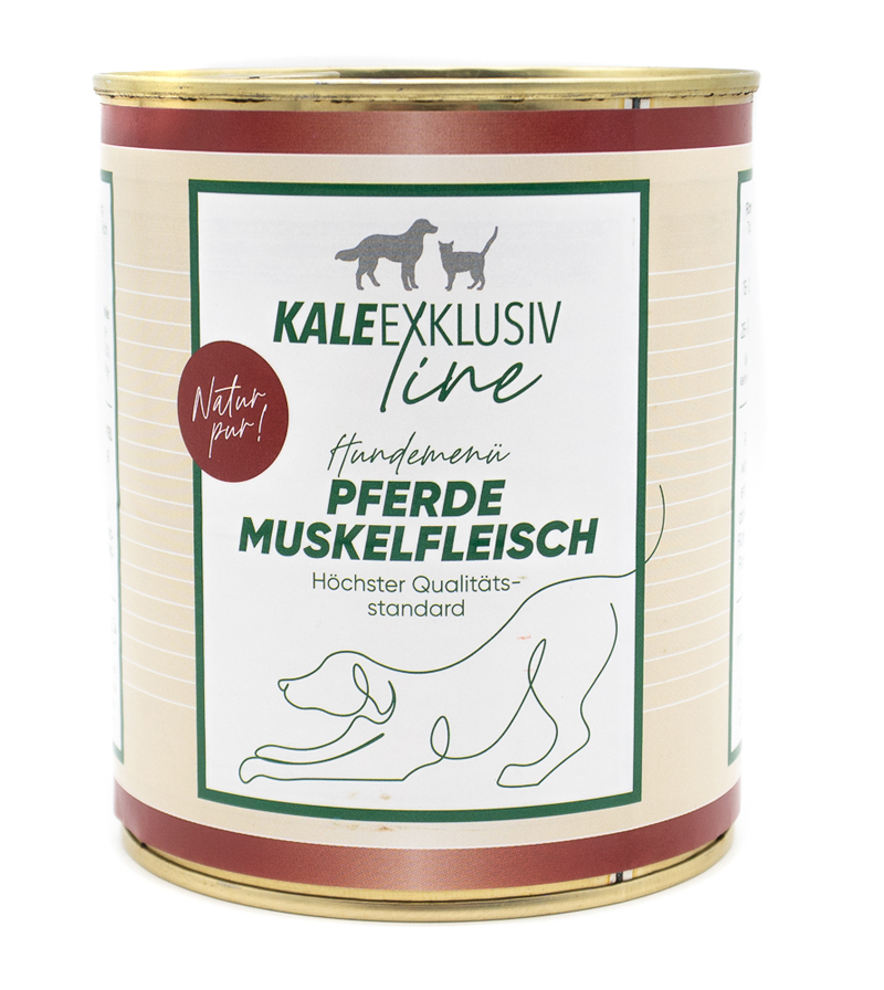 KALE Pferd Muskelfleisch 800 g STL