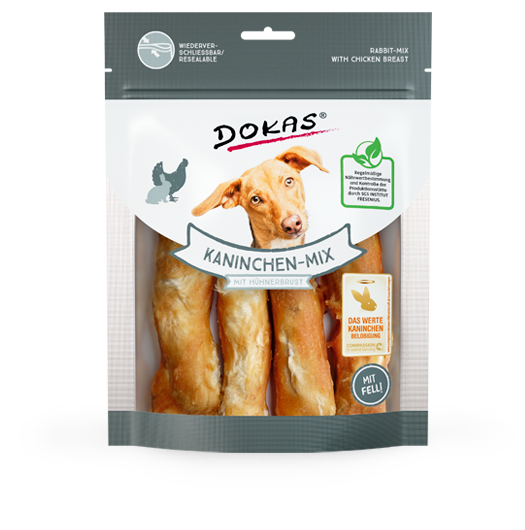 DOKAS Kaninchen - Mix mit Hühnerbrust 120 g