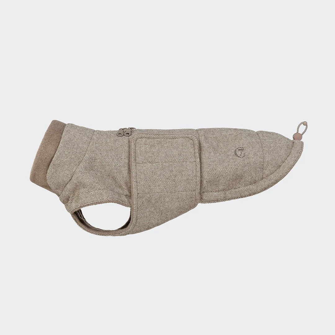 CLOUD7 Dackel Hundemantel Brooklyn Tweed Beige