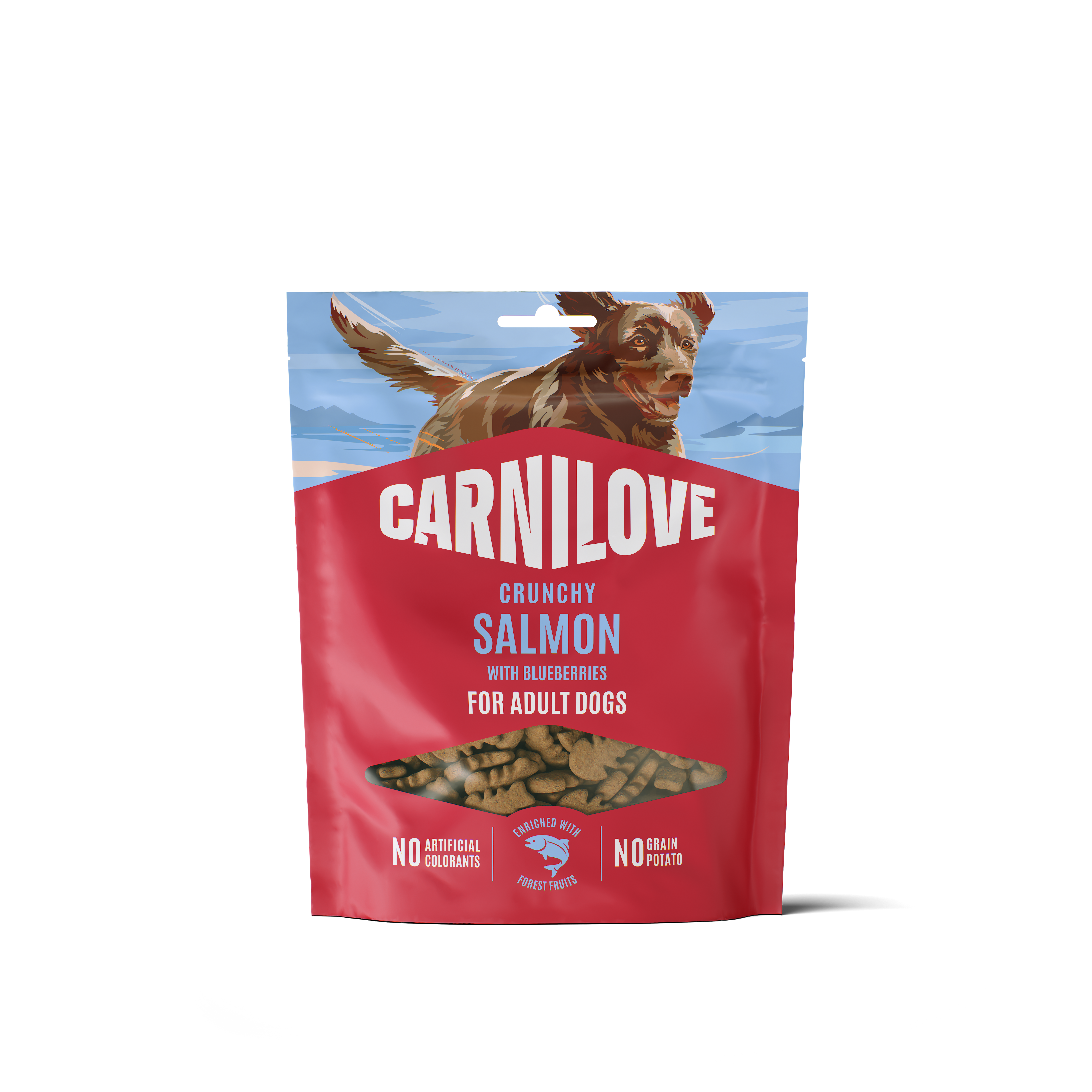 Carnilove Crunchy Snack Lachs mit Blaubeeren 200g