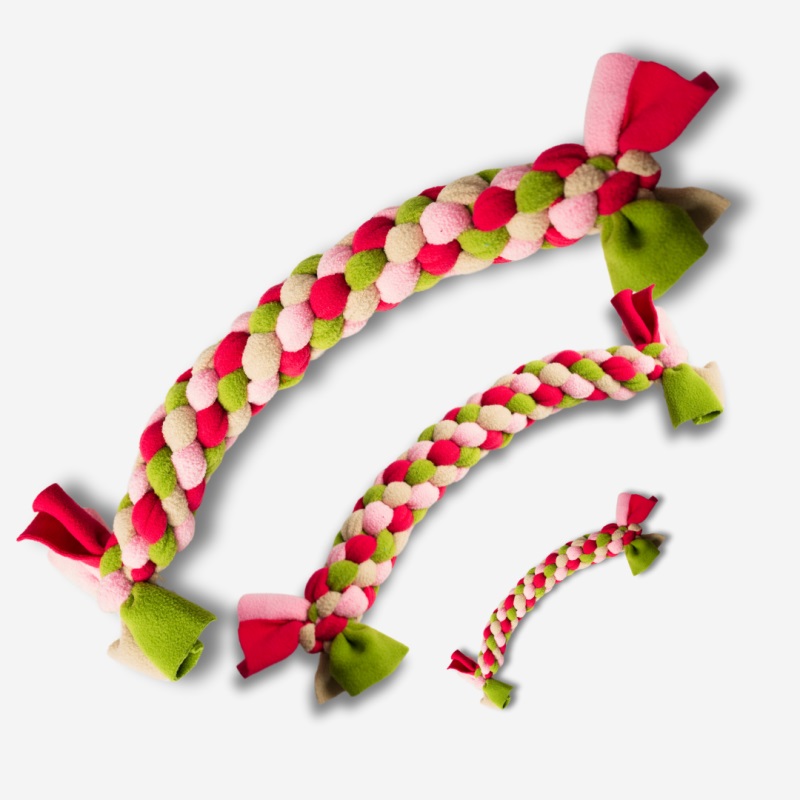 Kn-tli-rose-pink-1 Knauder's Best Knötli Hundespielzeug Rose/Pink