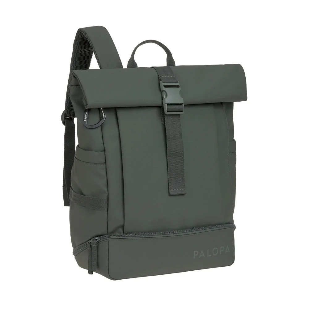 Rolltop-Rucksack-Yoska_-Dunkelgrun1 PALOPA Rolltop Rucksack - Yoska, Dunkelgrün / Dark Olive