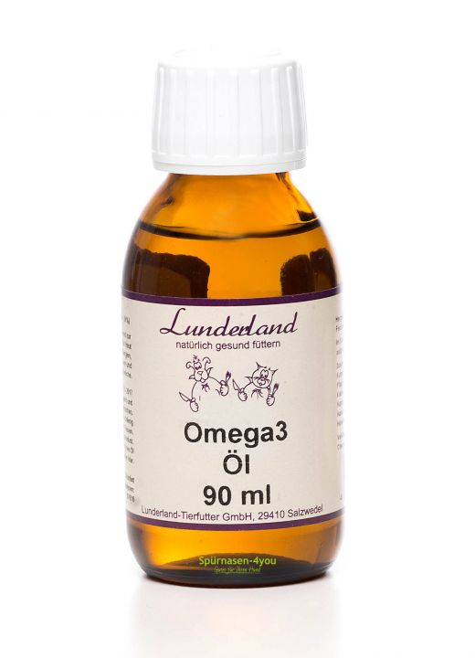 Lunderland Omega 3 Öl | Omega 3 Öl im Hundeshop Spürnasen-4you kaufen