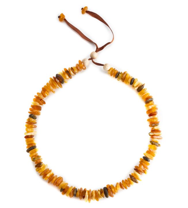 bernsteinkette_gross_01zuschnitt Natur- Bernsteinkette für Hunde XXS-XS 25-35 cm