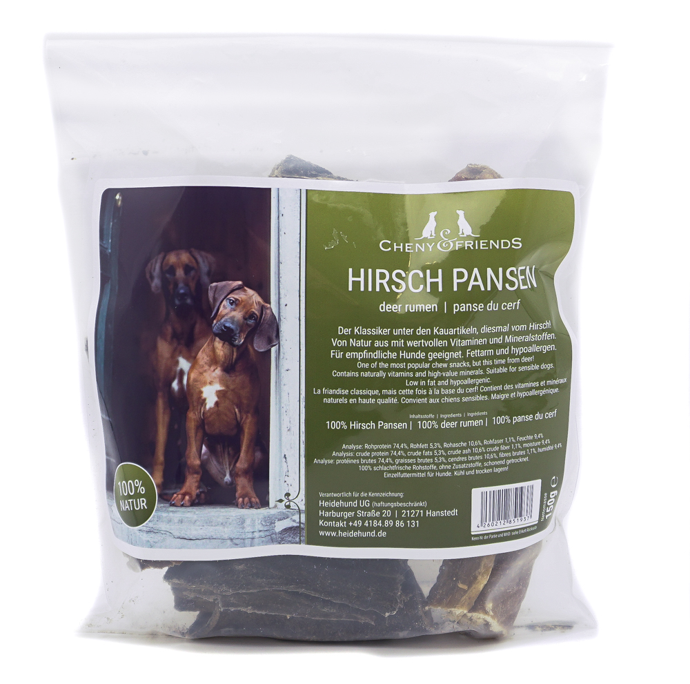 Cheny & Friends Hirsch Pansen 150 g