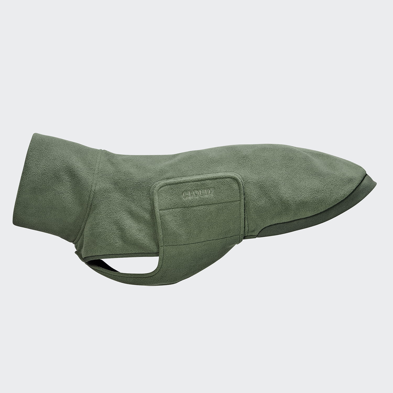 CLOUD7 Hundepullover Derby 2.0 Fleece Khaki