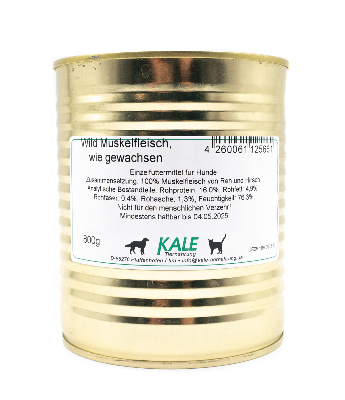 KALE-Wild-Muskelfleisch-wie-gewachsen KALE Wild Muskelfleisch, wie gewachsen 800 g STL