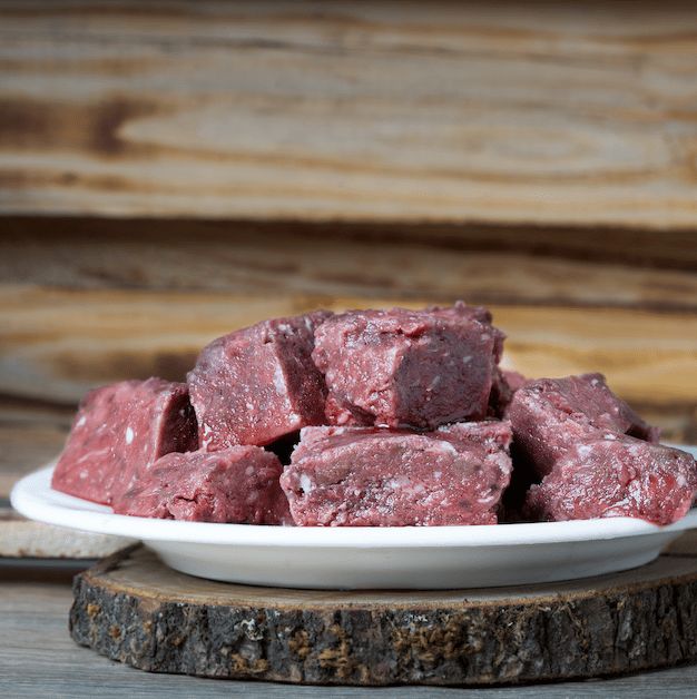 BARFGOLD Lamminnereienmix, gewolft, 500g roh BARFGOLD Lamminnereienmix, gewolft, 500g roh