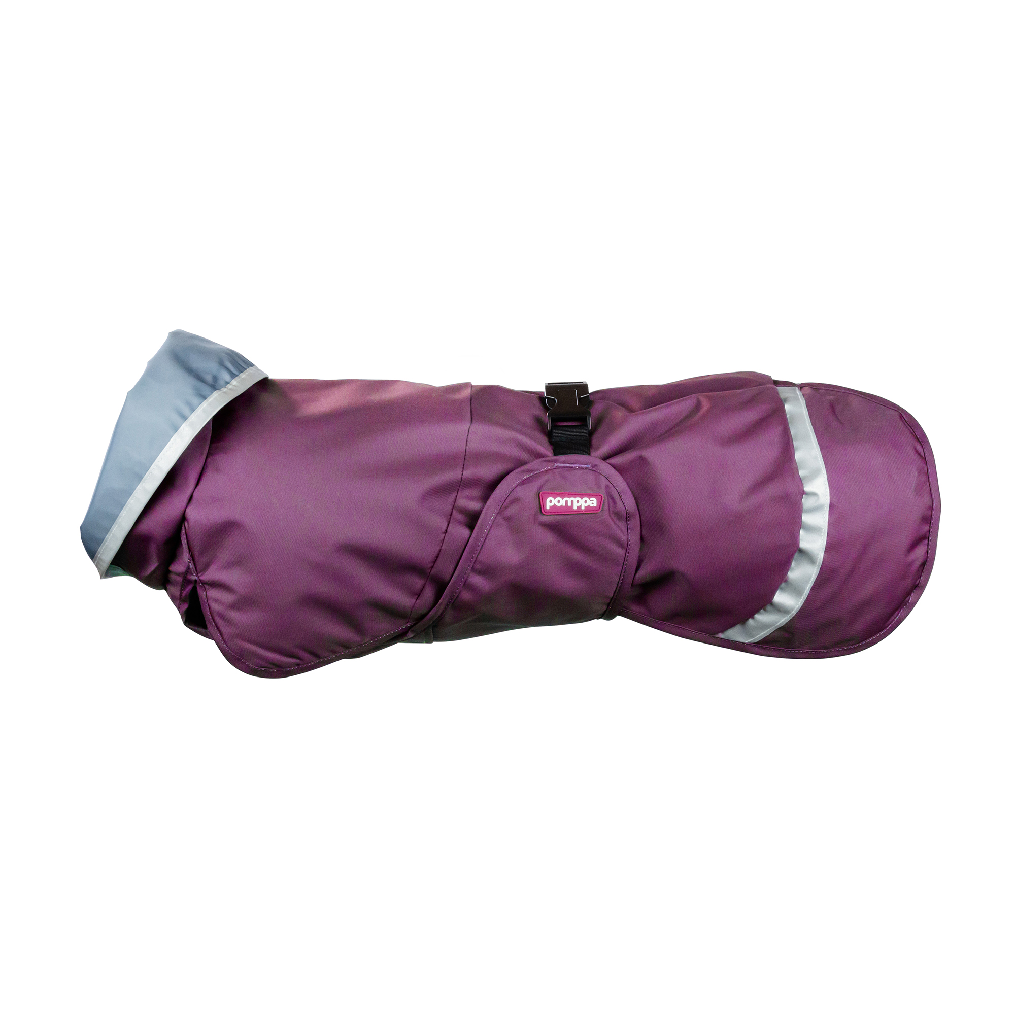 Pomppa SadePomppa Plum – Regenmantel mit Geschirröffnung | Abverkauf