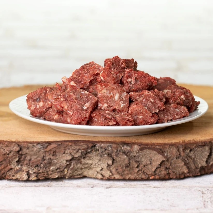 Komplett-Menu_Rind_fur_Katzen BARFGOLD Komplett-Menü Rind für Katzen, gewolft 500 g Beutel