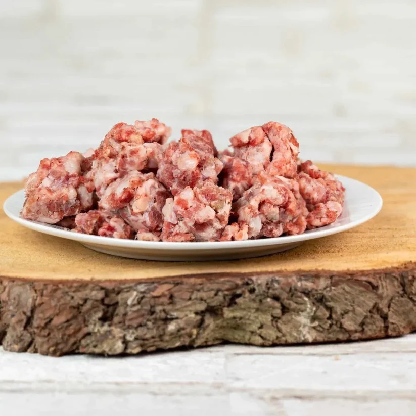 BARFGOLD Ziegenmuskelfleisch durchwachsen, gewolft 500 g MHD 05/24