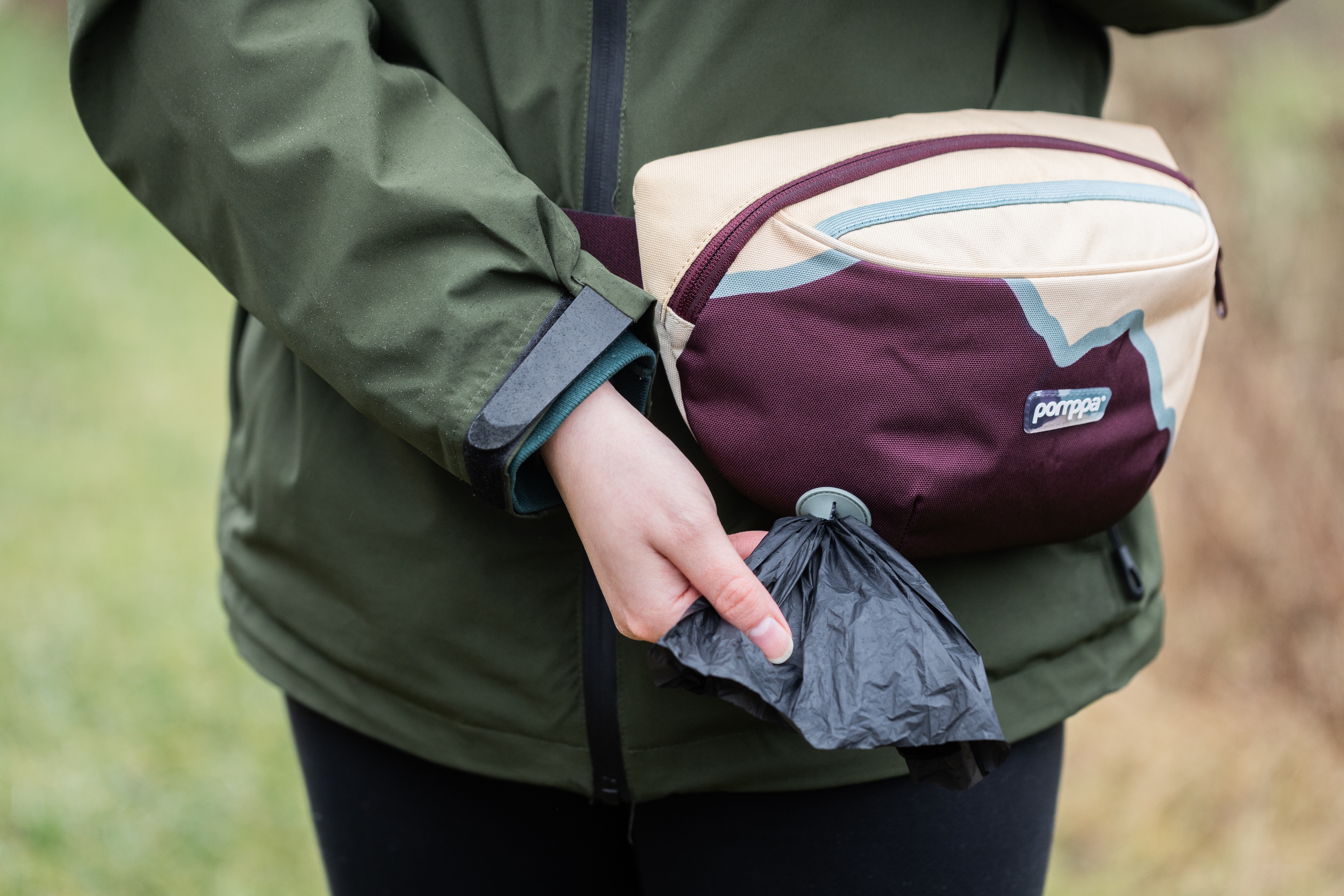 Pomppa Belt Bag Bauchtasche Maroon
