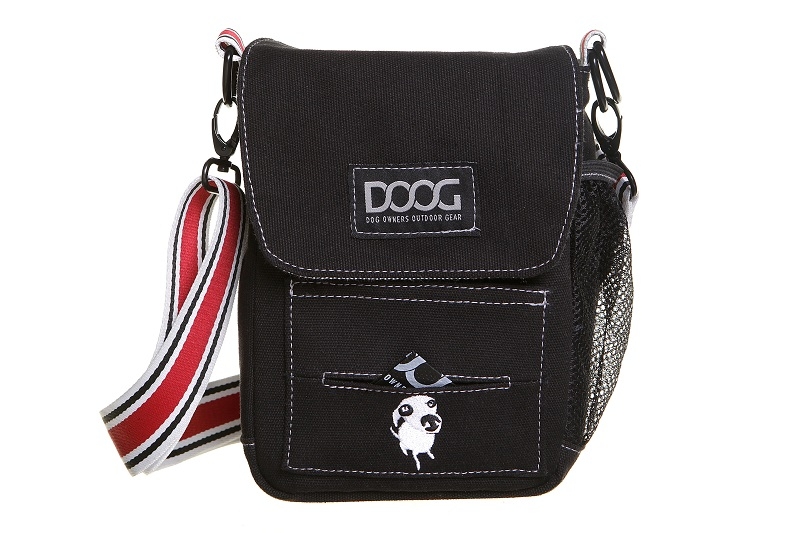 Schwarz1 DOOG®  Gassitasche | Schultertasche Schwarz