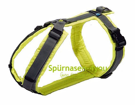 brustgeschirr-protect-21 annyX Brustgeschirr Protect Leuchtgelb / Grau
