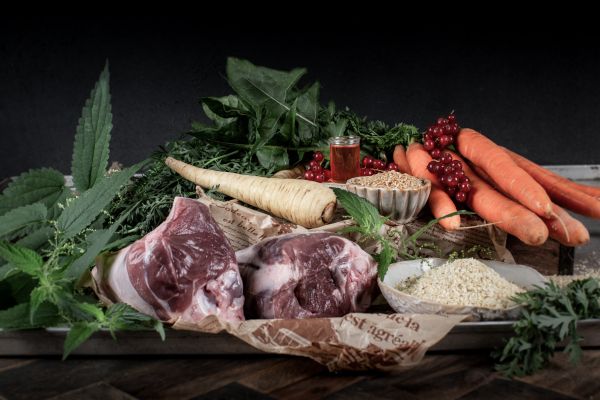 Paul & Paulina Weidelamm mit Hirse und Pastinake | kaltgepresstes Trockenfutter 1,5 kg