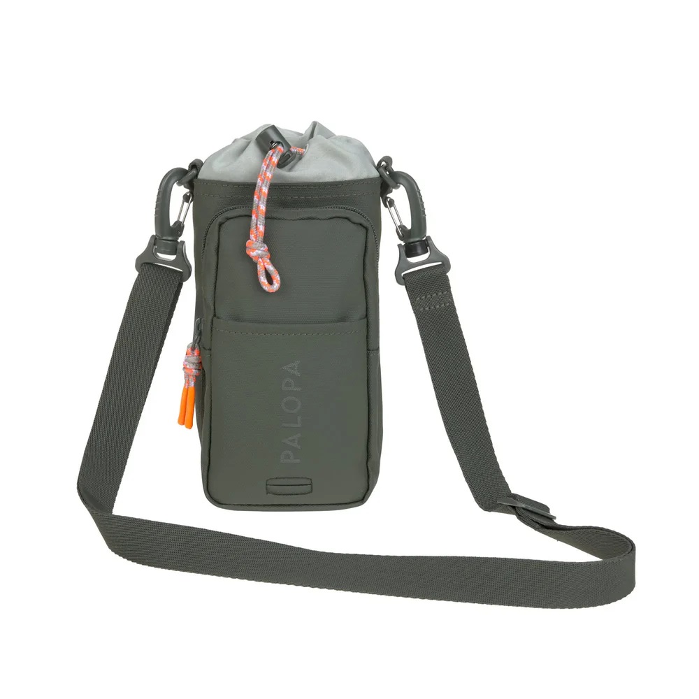 Flaschen-und-Leckerlitasche-Boudi_-Dunkelgrun1 PALOPA Flaschen- und Leckerlitasche - Boudi, dunkelgrün