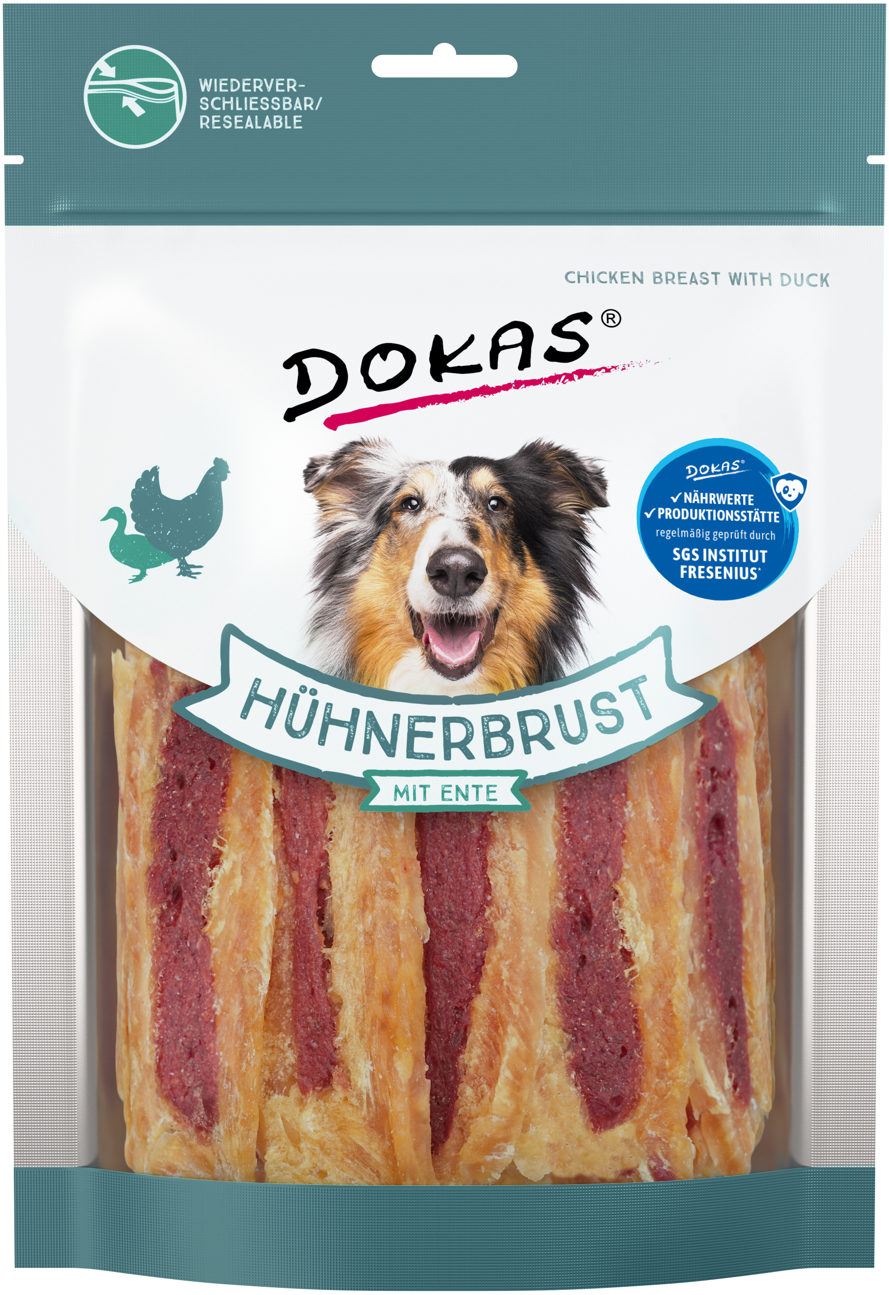 DOKAS Hühnerbrust mit Ente 220g
