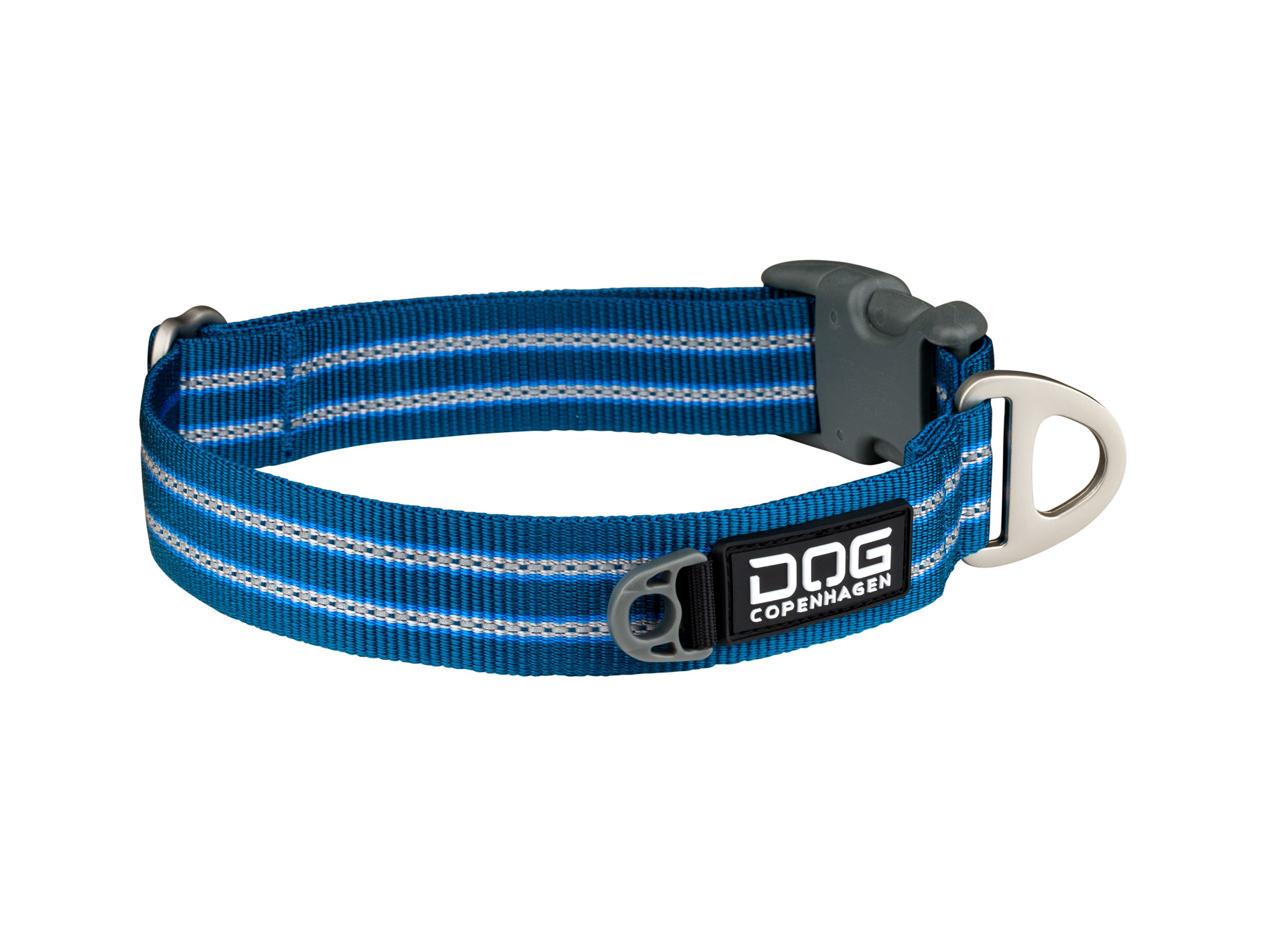 US-Collar-OceanBlue-V1 DOG Copenhagen V2 Urban Style Halsband Ocean Blue