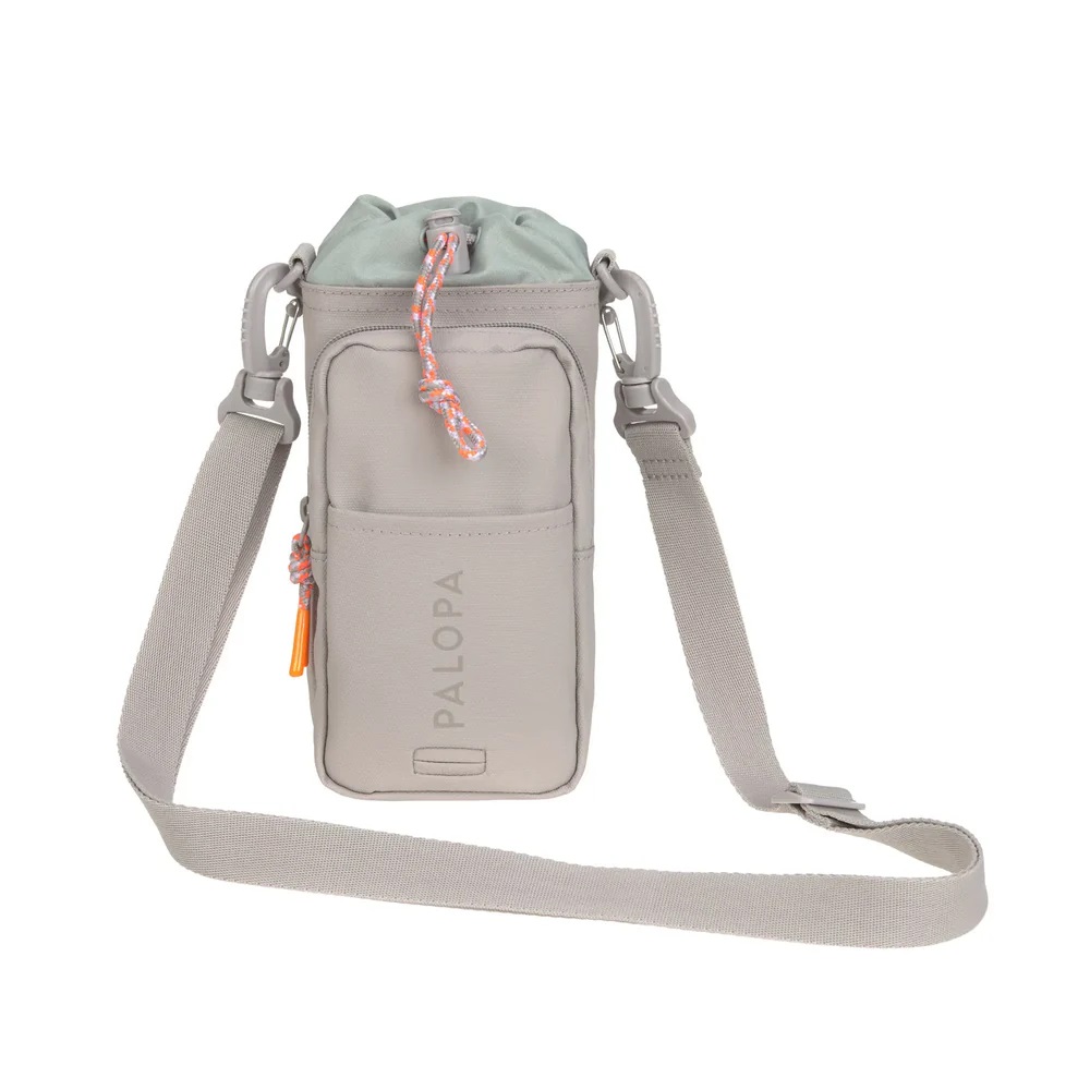 Flaschen-und-Leckerlitasche-Boudi_-Taupe1 PALOPA Flaschen- und Leckerlitasche - Boudi, Taupe