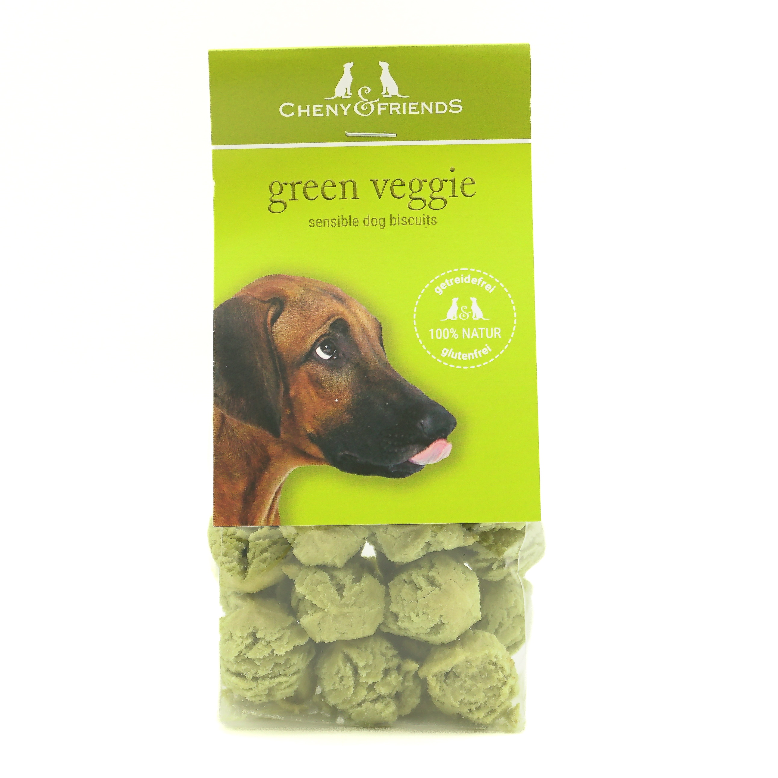 CHENY & FRIENDS Dog Biscuits Green Veggie