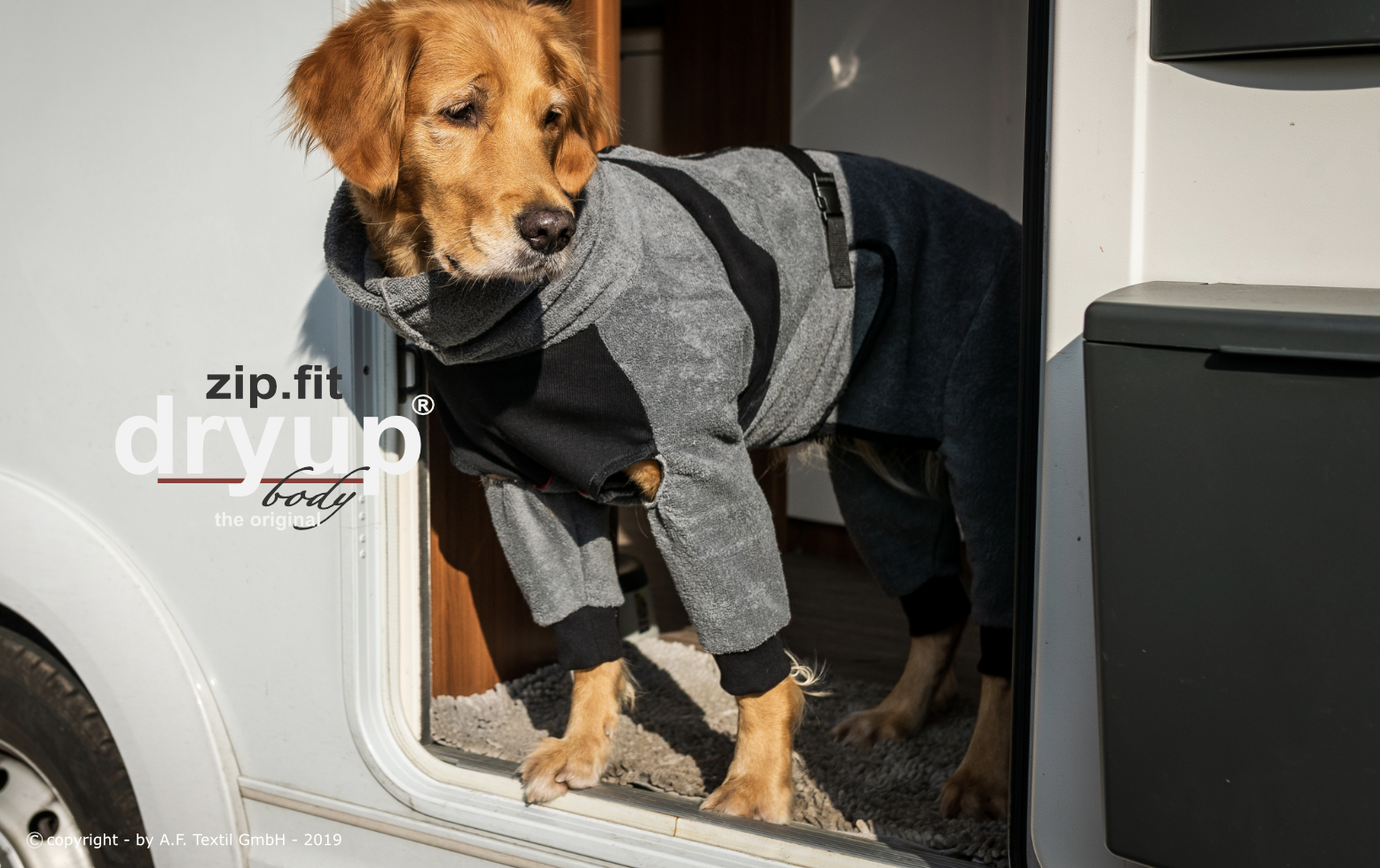 Dryup Body zip.fit Graphit Dryup Body Zip. Fit Anthrazit