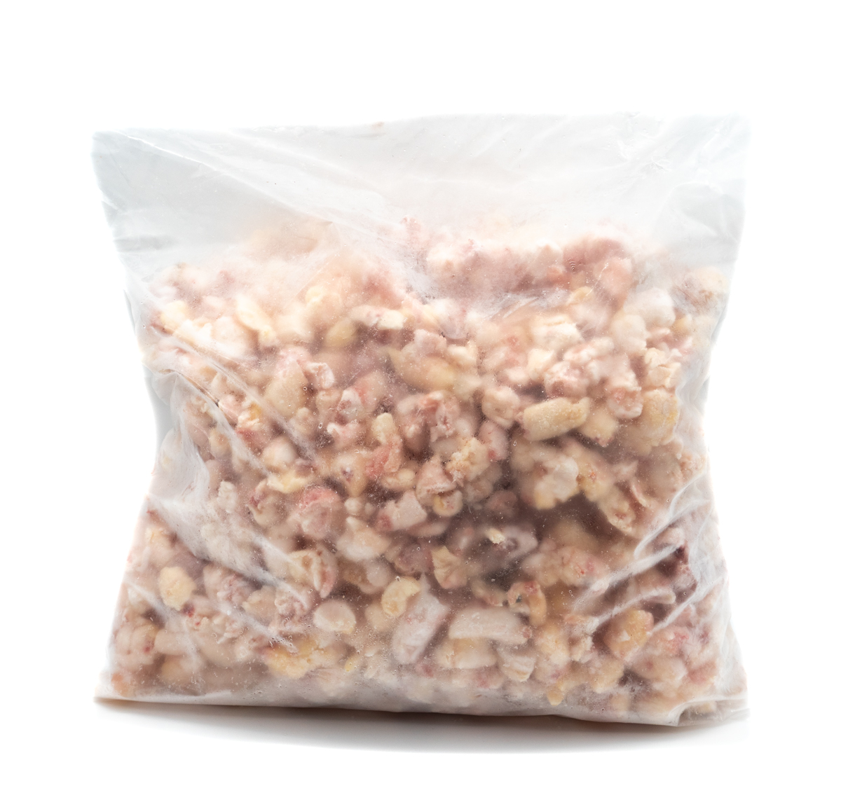 Kale-Rinderfett Rinderfett kleine Stücke im Beutel gefroren, roh