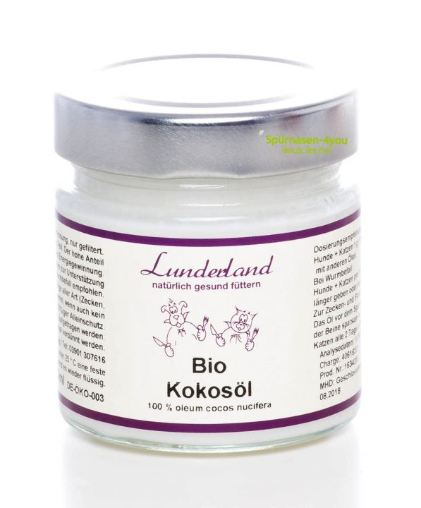 Kokos2 Lunderland Kokosöl | Kokosöl von Lunderland im Hundeladen Spürnasen-4you