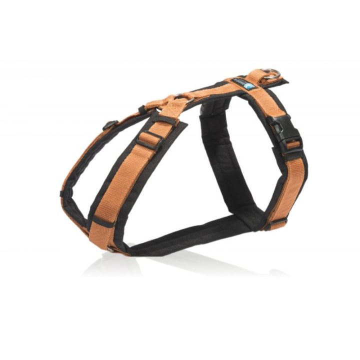 brustgeschirr-fun annyX Geschirr Fun Braun/Bernstein