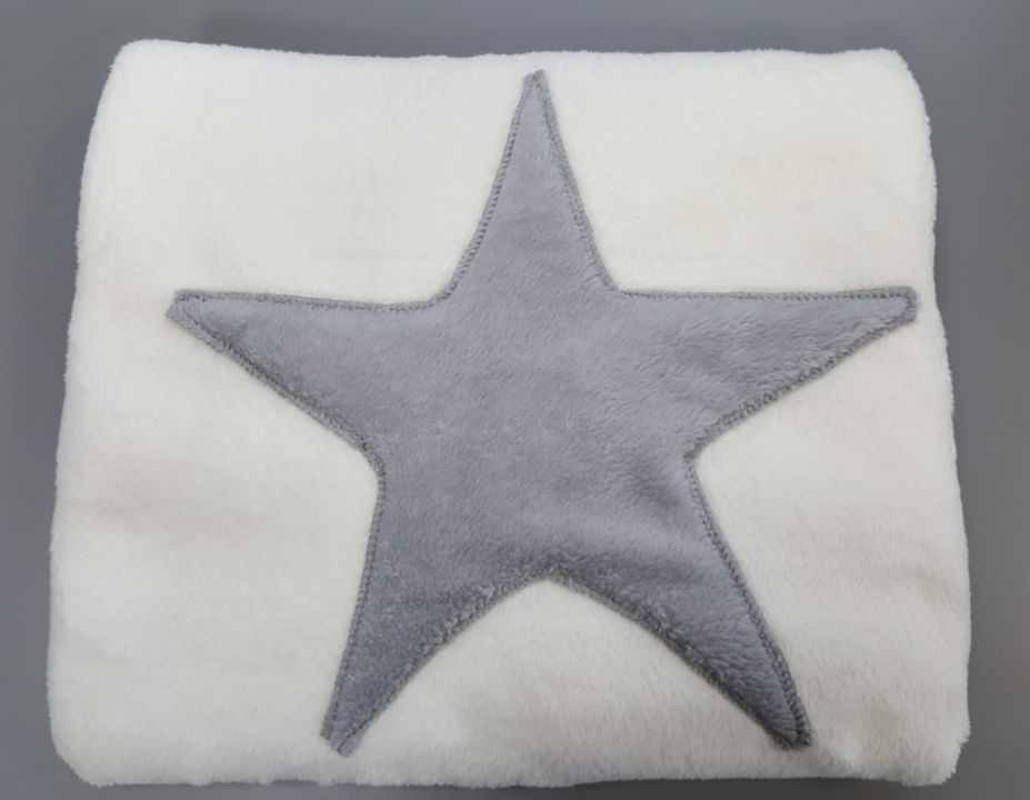 Hundedecke, Welpendecke Pooch Creme Hellgrau