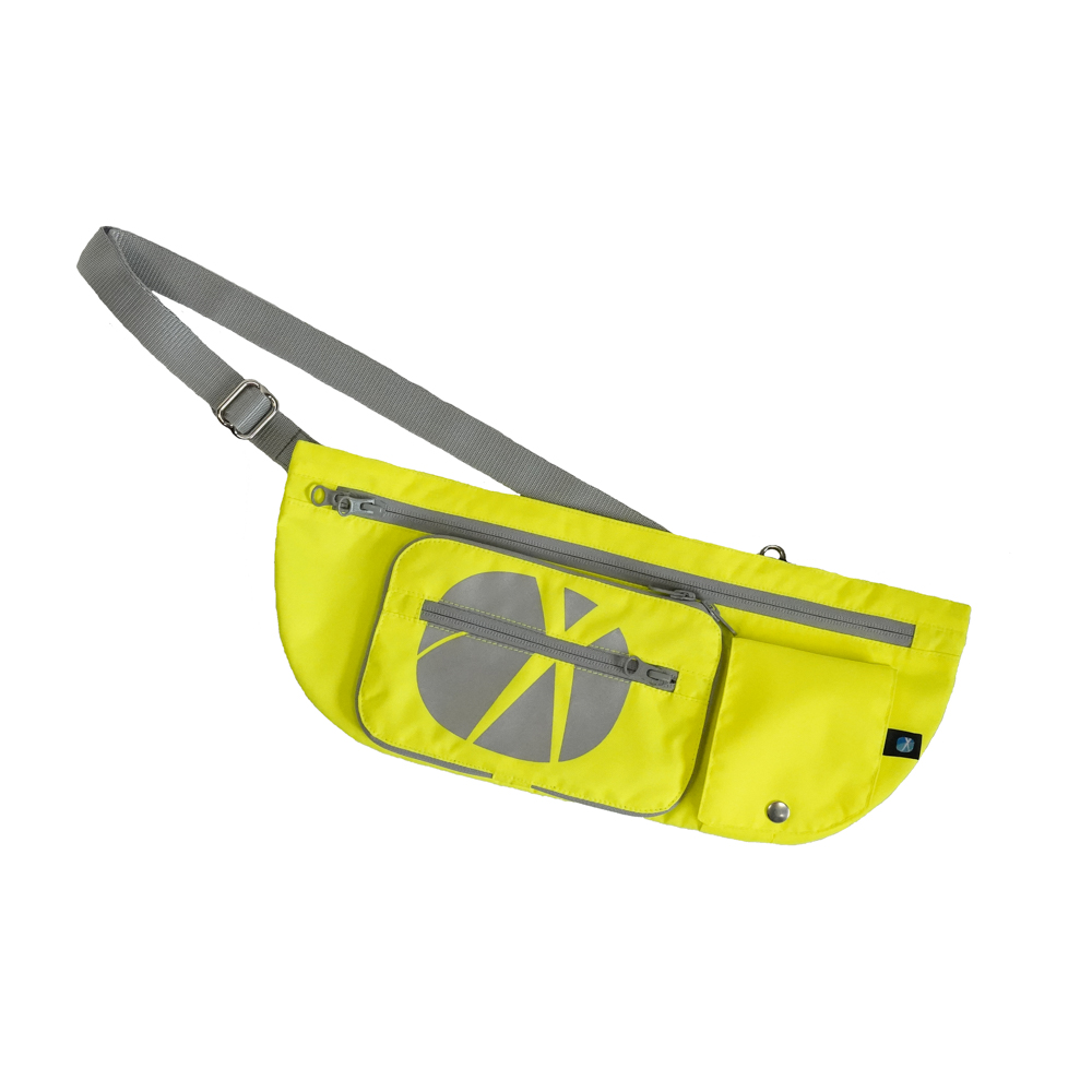 SkewBag_leuchtgelb AnnyX Skewbag Leuchtgelb / Silber