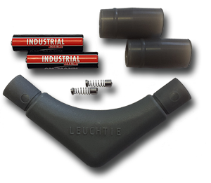 leuchthalsband-leuchtie-fuer-hunde-plus-ersatzteilset LEUCHTIE plus Batterieteil, inkl. Feder, Silikonmuffen und Batterien