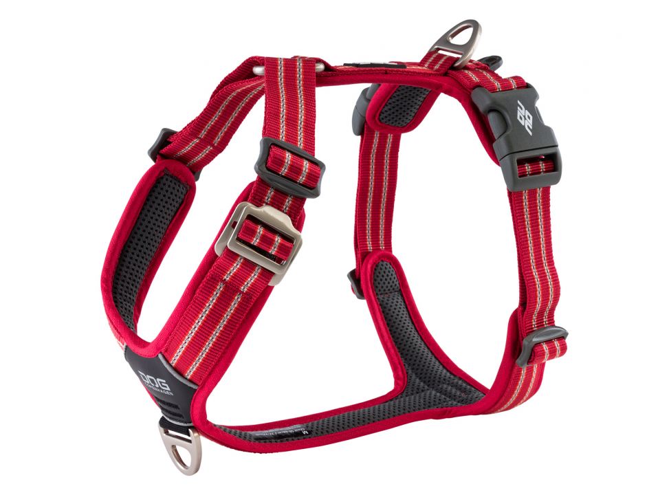 CWA-Harness-ClassicRed-V1 DOG Copenhagen Geschirr V2 Walk Air Classic Red