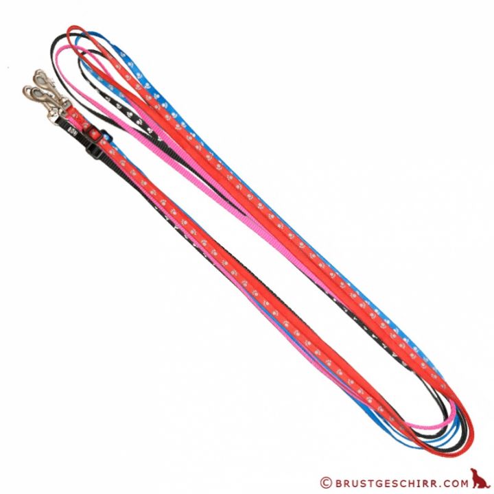 Hundeleine für kleine Hunde bis 3 Kilo, 10 mm / 100 - 200 cm