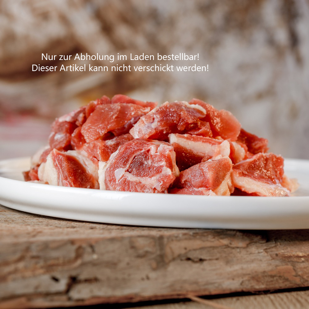 BARFGOLD Entenfleisch durchwachsen, stückig, 1kg