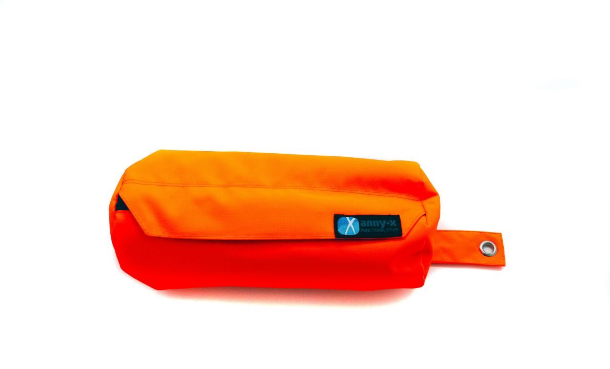 AnnyX Futterbeutel Leuchtorange