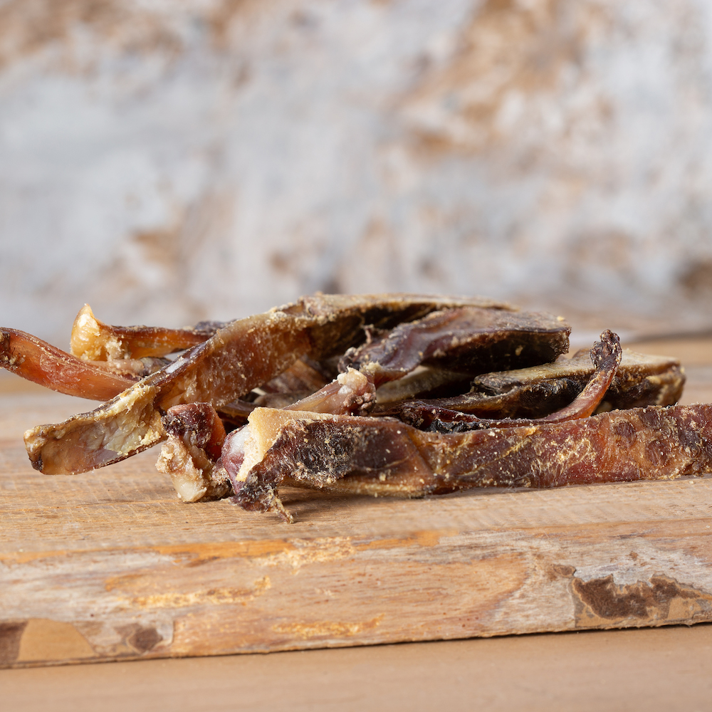 barfgold-kauartikel-rind-knorpelstreifen BARFGOLD Knorpelstreifen vom Rind 250 g Beutel