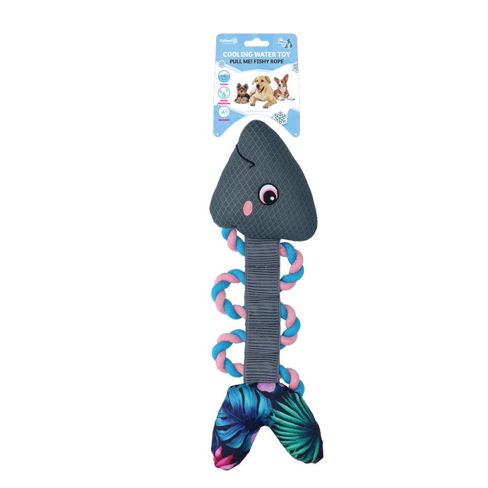 COOL052A CoolPets Pull me! Fishy rope| Schwimmspielzeug